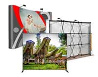 Backdrop Panggung Acara Seminar Pameran Exhibition Trade Show #Backdrops Event 3X3 Banner Stand Booth Displays